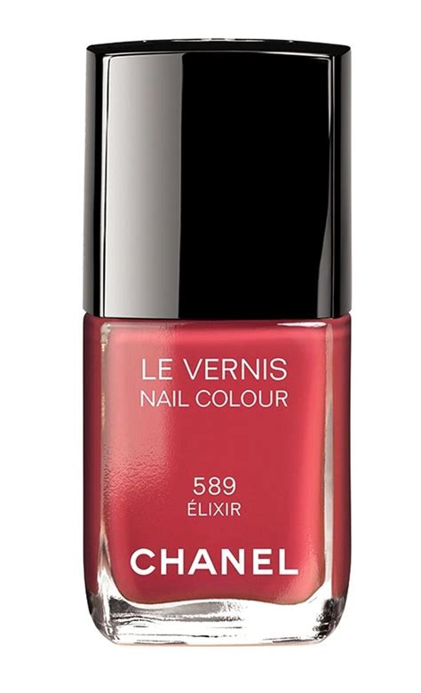 raspberry chanel nail polish|Chanel feno nail color.